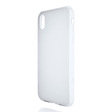 Силиконовый матовый полупрозрачный чехол для Iphone Xr