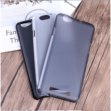 Силиконовый матовый полупрозрачный чехол для Wileyfox Spark X Силиконовый матовый полупрозрачный чехол для Wileyfox Spark X