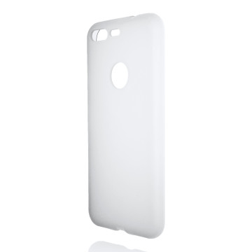 Силиконовый матовый полупрозрачный чехол для Google Pixel