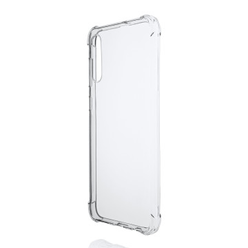 Прозрачный противоударный силиконовый чехол для Samsung Galaxy A30s/A50 с усиленными углами Прозрачный противоударный силиконовый чехол для Samsung Galaxy A30s/A50 с усиленными углами
