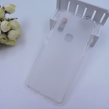 Силиконовый матовый полупрозрачный чехол для Vivo V15 Силиконовый матовый полупрозрачный чехол для Vivo V15