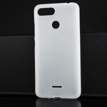 Силиконовый матовый полупрозрачный чехол для Xiaomi RedMi 6 Силиконовый матовый полупрозрачный чехол для Xiaomi RedMi 6