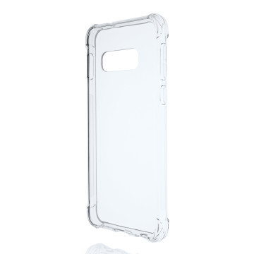 Прозрачный противоударный силиконовый чехол для Samsung Galaxy S10e с усиленными углами Прозрачный противоударный силиконовый чехол для Samsung Galaxy S10e с усиленными углами
