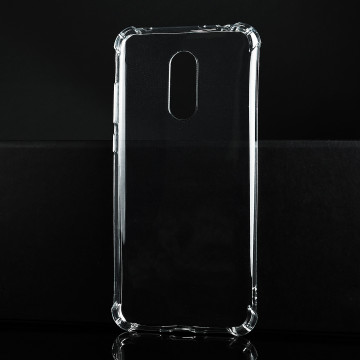 Силиконовый глянцевый транспарентный чехол с усиленными углами для Xiaomi RedMi 5 Plus Силиконовый глянцевый транспарентный чехол с усиленными углами для Xiaomi RedMi 5 Plus