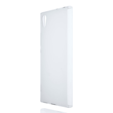 Силиконовый матовый полупрозрачный чехол для Sony Xperia XA1 Силиконовый матовый полупрозрачный чехол для Sony Xperia XA1