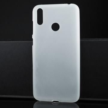 Силиконовый матовый полупрозрачный чехол для Huawei Honor 8C Силиконовый матовый полупрозрачный чехол для Huawei Honor 8C
