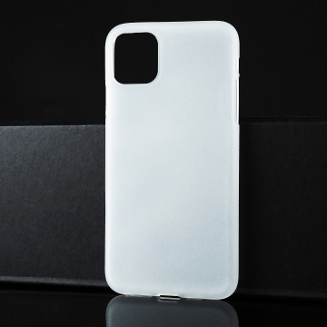 Силиконовый матовый полупрозрачный чехол для Iphone 11 Pro Max