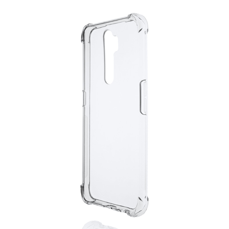 Прозрачный противоударный силиконовый чехол для OPPO A9 (2020)/A5 с усиленными углами Прозрачный противоударный силиконовый чехол для OPPO A9 (2020)/A5 с усиленными углами