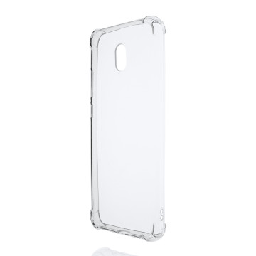 Прозрачный противоударный силиконовый чехол для Xiaomi RedMi 8A с усиленными углами Прозрачный противоударный силиконовый чехол для Xiaomi RedMi 8A с усиленными углами