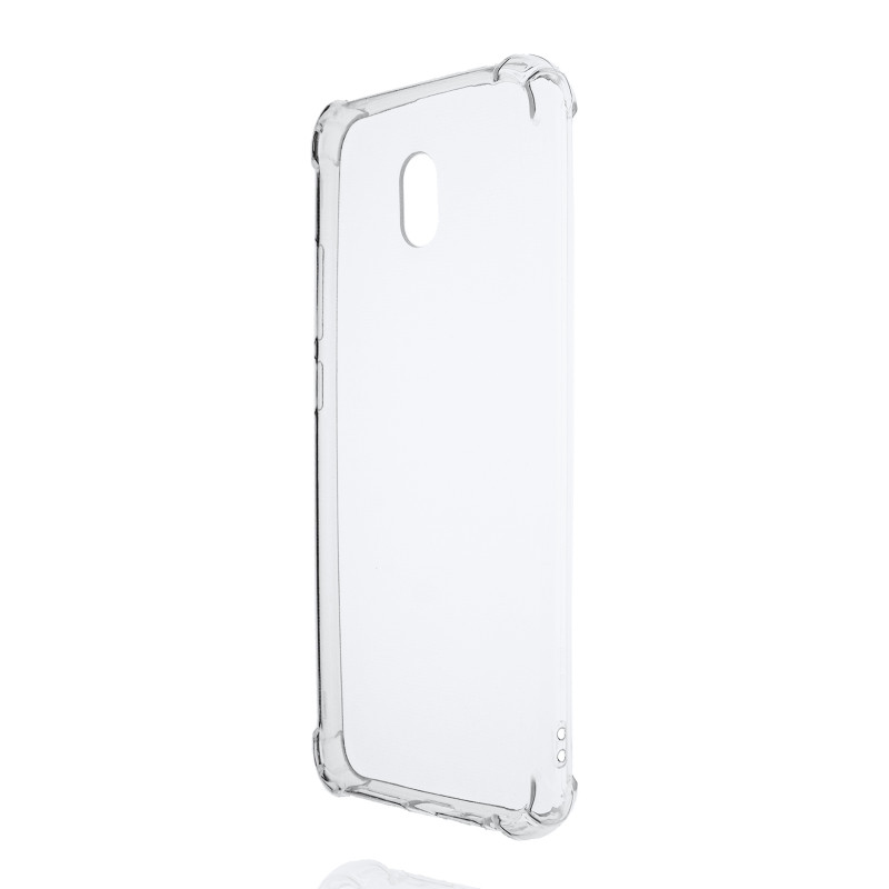 Прозрачный противоударный силиконовый чехол для Xiaomi RedMi 8A с усиленными углами Прозрачный противоударный силиконовый чехол для Xiaomi RedMi 8A с усиленными углами
