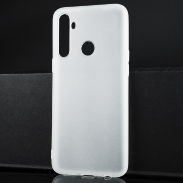 Силиконовый матовый полупрозрачный чехол для Realme 5/Realme 6i