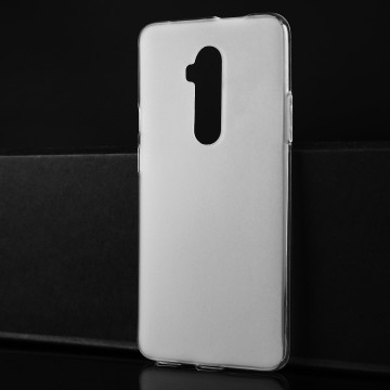 Силиконовый матовый полупрозрачный чехол для OnePlus 7T Pro