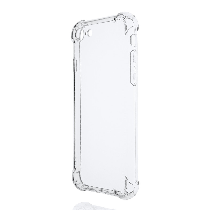 Прозрачный противоударный силиконовый чехол для Iphone 8/SE (2020)/SE (2022)/7 с усиленными углами Прозрачный противоударный силиконовый чехол для Iphone 8/SE (2020)/SE (2022)/7 с усиленными углами