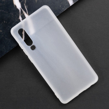 Силиконовый матовый полупрозрачный чехол для Huawei P30 Силиконовый матовый полупрозрачный чехол для Huawei P30