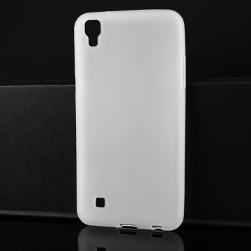 Силиконовый матовый полупрозрачный чехол для LG X Power Силиконовый матовый полупрозрачный чехол для LG X Power