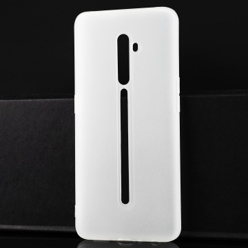 Силиконовый матовый полупрозрачный чехол для OPPO Reno2 Силиконовый матовый полупрозрачный чехол для OPPO Reno2