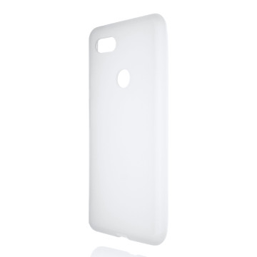 Силиконовый матовый полупрозрачный чехол для Google Pixel 3 XL