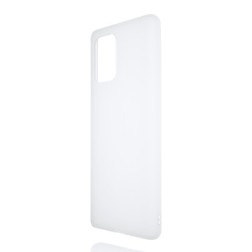 Силиконовый матовый полупрозрачный чехол для Samsung Galaxy S10 Lite