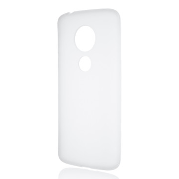 Силиконовый матовый полупрозрачный чехол для Motorola Moto E5