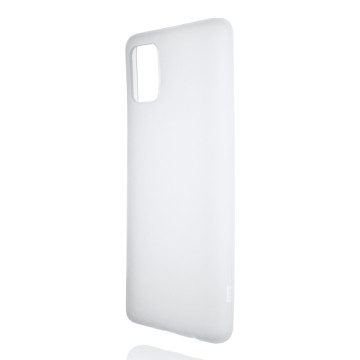 Силиконовый матовый полупрозрачный чехол для Samsung Galaxy A51