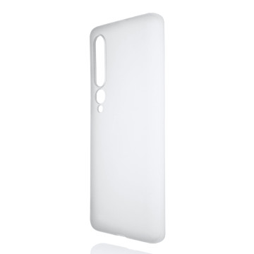 Силиконовый матовый полупрозрачный чехол для Xiaomi Mi 10 Силиконовый матовый полупрозрачный чехол для Xiaomi Mi 10