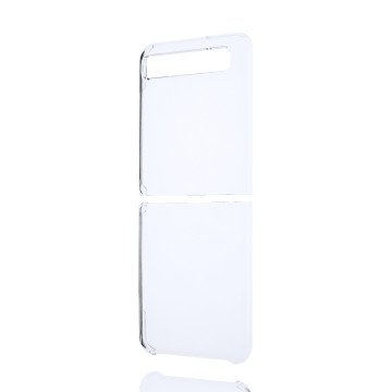 Пластиковый транспарентный чехол для Samsung Galaxy Z Flip Пластиковый транспарентный чехол для Samsung Galaxy Z Flip