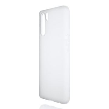 Силиконовый матовый полупрозрачный чехол для OPPO Reno3/A91 Силиконовый матовый полупрозрачный чехол для OPPO Reno3/A91