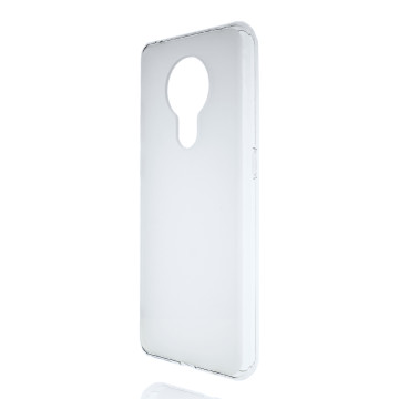 Силиконовый матовый полупрозрачный чехол для Nokia 5.3