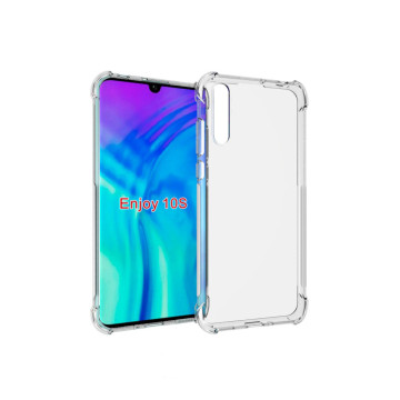 Прозрачный противоударный силиконовый чехол для Huawei Honor 30i/Y8p с усиленными углами Прозрачный противоударный силиконовый чехол для Huawei Honor 30i/Y8p с усиленными углами