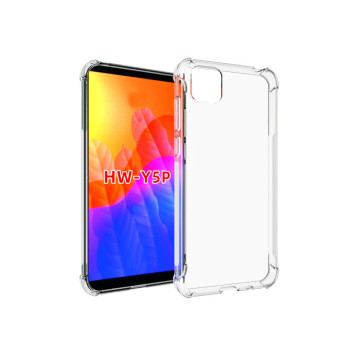 Прозрачный противоударный силиконовый чехол для Huawei Y5p/Honor 9S с усиленными углами Прозрачный противоударный силиконовый чехол для Huawei Y5p/Honor 9S с усиленными углами