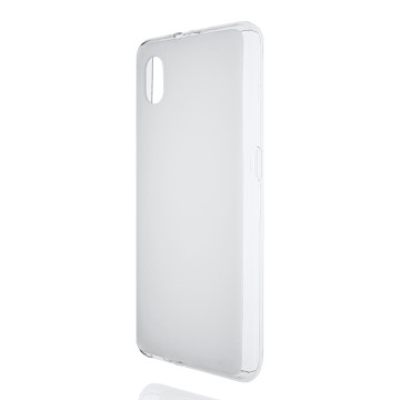 Силиконовый матовый полупрозрачный чехол для Alcatel 1B (2020)/1A (2020)