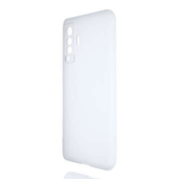 Силиконовый матовый полупрозрачный чехол для Vivo X50 Силиконовый матовый полупрозрачный чехол для Vivo X50
