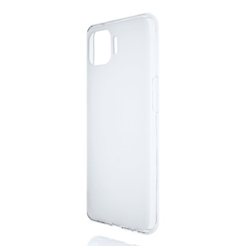 Силиконовый матовый полупрозрачный чехол для OPPO Reno4 Lite