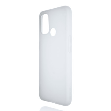 Силиконовый матовый полупрозрачный чехол для OPPO A53 Силиконовый матовый полупрозрачный чехол для OPPO A53