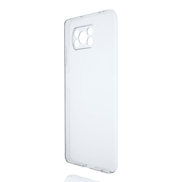 Пластиковый транспарентный чехол для Xiaomi Poco X3