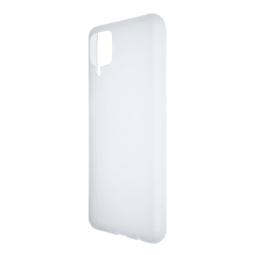 Силиконовый матовый полупрозрачный чехол для Samsung Galaxy A12/ M12 Силиконовый матовый полупрозрачный чехол для Samsung Galaxy A12/ M12