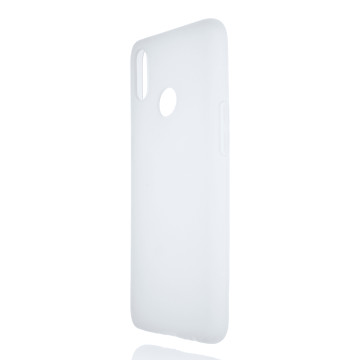 Силиконовый матовый полупрозрачный чехол для Realme 3 Pro Силиконовый матовый полупрозрачный чехол для Realme 3 Pro