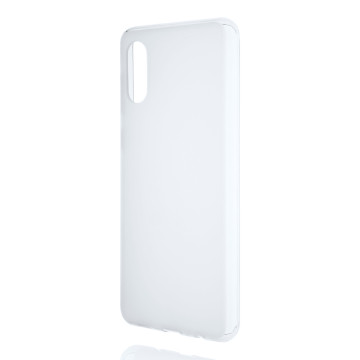 Силиконовый матовый полупрозрачный чехол для Samsung Galaxy A02 Силиконовый матовый полупрозрачный чехол для Samsung Galaxy A02