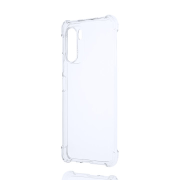 Прозрачный противоударный силиконовый чехол для Xiaomi Poco F3 с усиленными углами Прозрачный противоударный силиконовый чехол для Xiaomi Poco F3 с усиленными углами