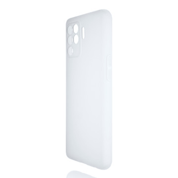 Силиконовый матовый полупрозрачный чехол для OPPO Reno5 Lite Силиконовый матовый полупрозрачный чехол для OPPO Reno5 Lite