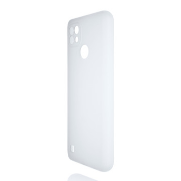 Силиконовый матовый полупрозрачный чехол для Realme C21 Силиконовый матовый полупрозрачный чехол для Realme C21