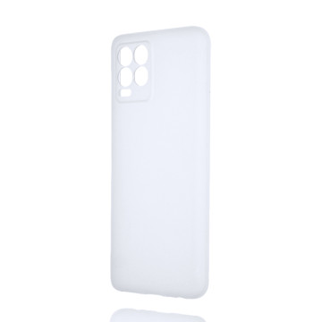 Силиконовый матовый полупрозрачный чехол для Realme 8 Силиконовый матовый полупрозрачный чехол для Realme 8