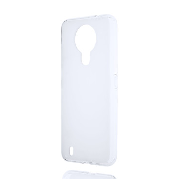 Силиконовый матовый полупрозрачный чехол для Nokia 1.4 Силиконовый матовый полупрозрачный чехол для Nokia 1.4