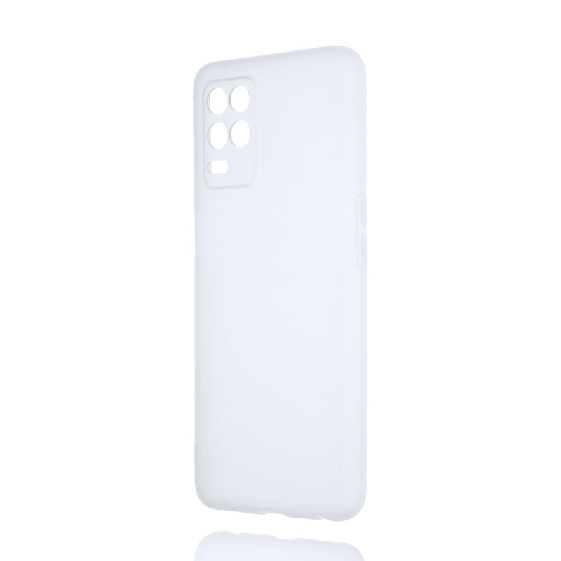 Силиконовый матовый полупрозрачный чехол для Realme Narzo 30/Realme 8 5G Силиконовый матовый полупрозрачный чехол для Realme Narzo 30/Realme 8 5G