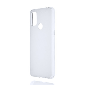Силиконовый матовый полупрозрачный чехол для Alcatel 3L (2021)/TCL 20Y Силиконовый матовый полупрозрачный чехол для Alcatel 3L (2021)/TCL 20Y