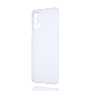 Силиконовый матовый полупрозрачный чехол для Realme GT