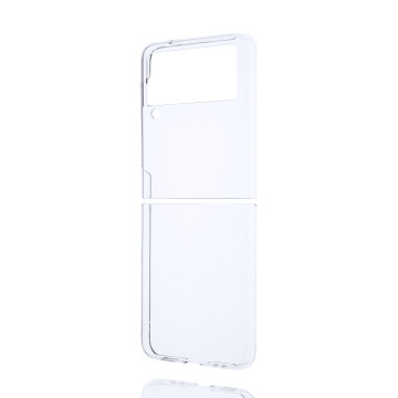 Пластиковый транспарентный чехол для Samsung Galaxy Z Flip 3 Пластиковый транспарентный чехол для Samsung Galaxy Z Flip 3