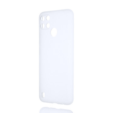 Силиконовый матовый полупрозрачный чехол для Realme C21Y Силиконовый матовый полупрозрачный чехол для Realme C21Y
