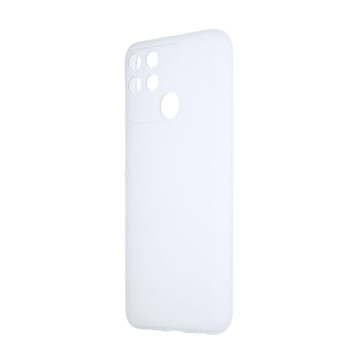Силиконовый матовый полупрозрачный чехол для Realme Narzo 50A