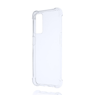 Силиконовый глянцевый транспарентный чехол с усиленными углами для OPPO A55 Силиконовый глянцевый транспарентный чехол с усиленными углами для OPPO A55